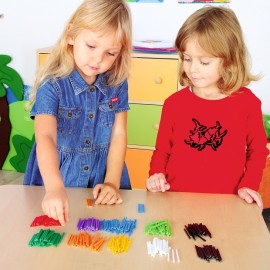 Set 1000 Betisoare Plastic Moje Bambino - imagine 3