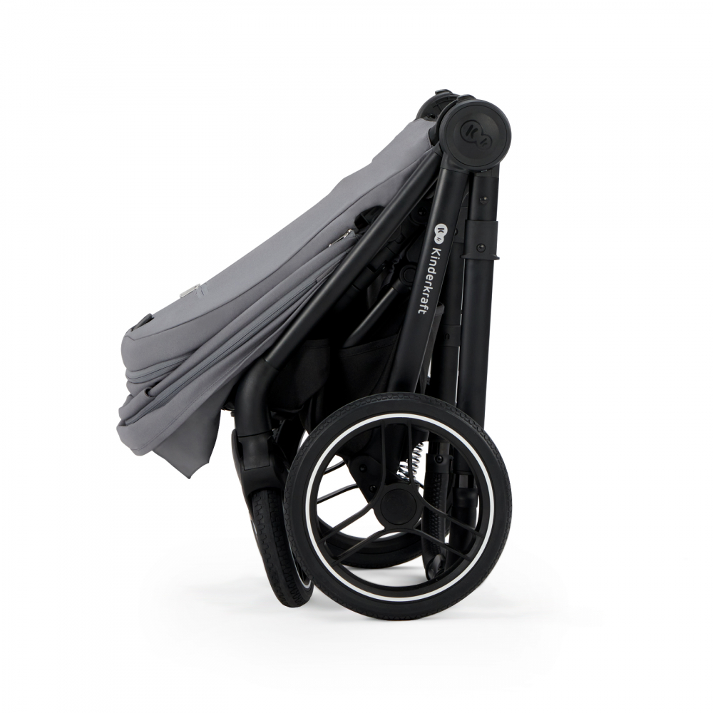Carucior Kinderkraft Nea 2 in 1 Platinum Grey - imagine 8