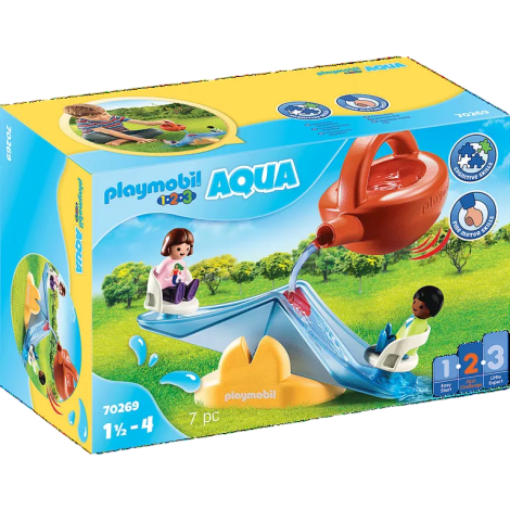 Playmobil 1.2.3 Balansoar cu Apă PM70269 | Jucării Educativă