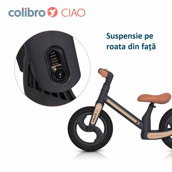 Bicicleta Echilibru Colibro Pliabila 12 inch - imagine 5