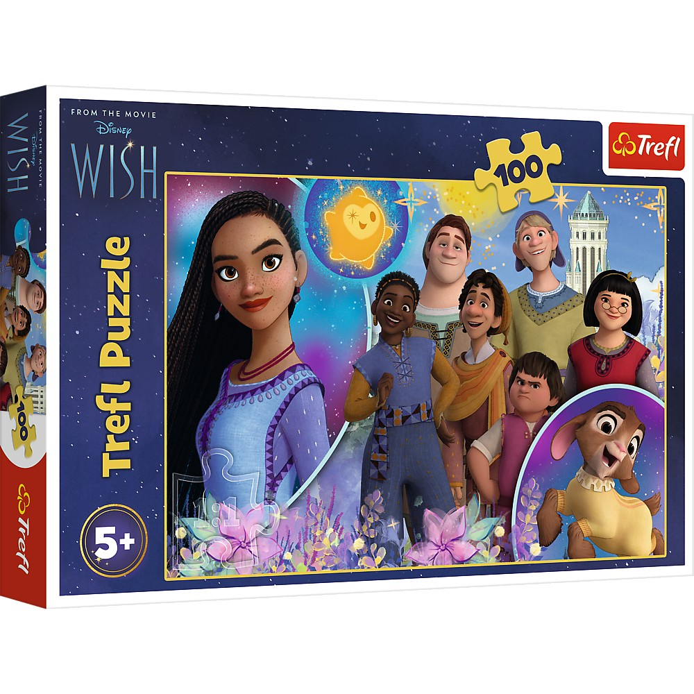 Puzzle Trefl Disney Wish 100 Piese - Joc Educativ