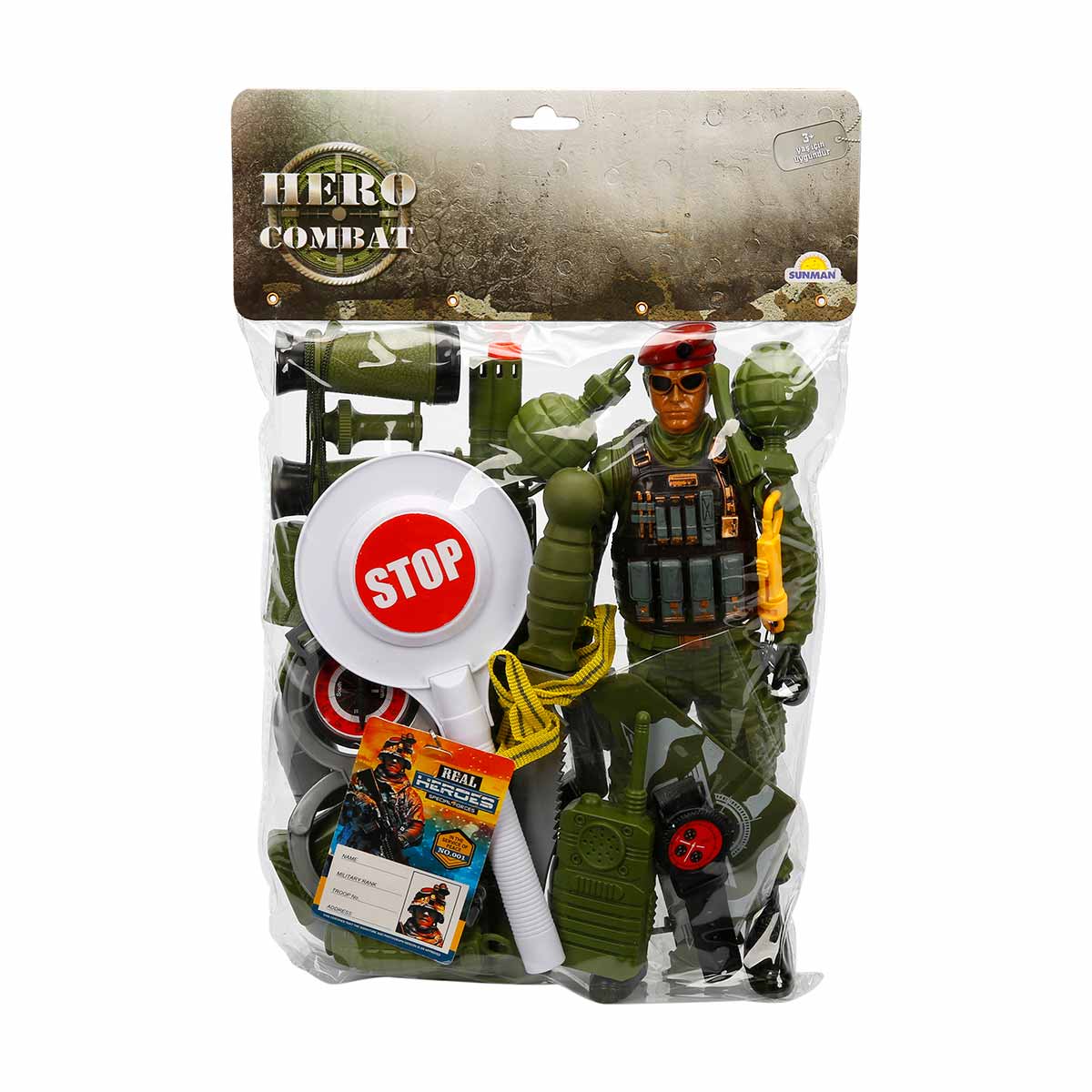 Set Soldat Hero Combat 32cm cu Accesorii