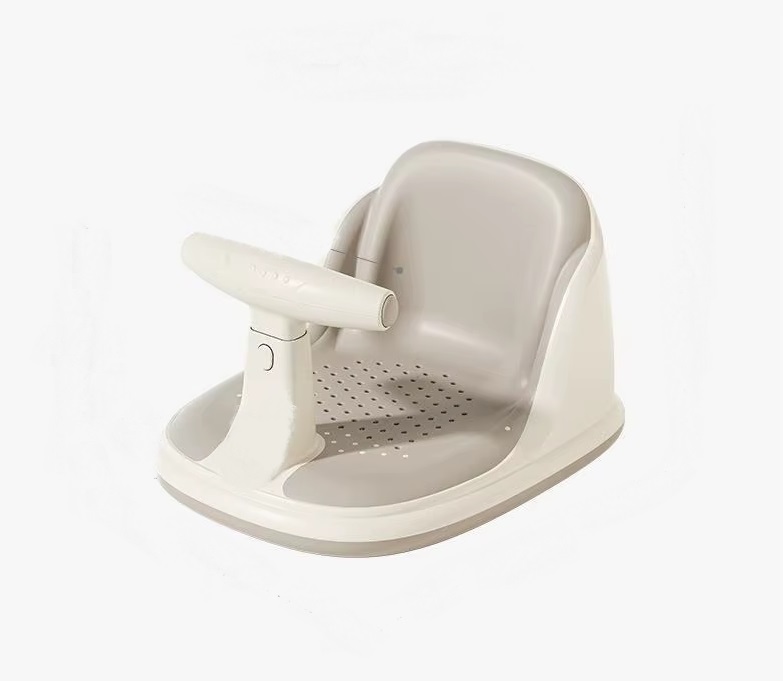Scaun baie Little Mom Cream - Siguranță maximă - imagine 6