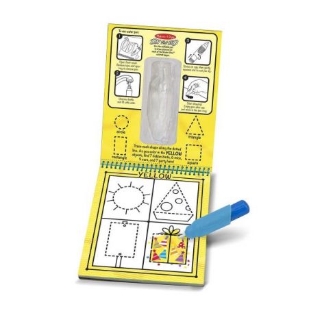 Carnet Apa Magica Forme si Culori - Melissa & Doug - imagine 3