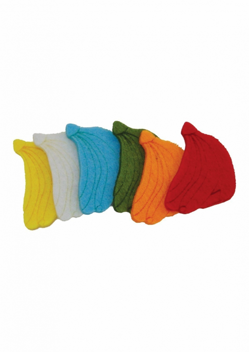 Set 6 Banane Filt Colorart - Activități Senzoriale