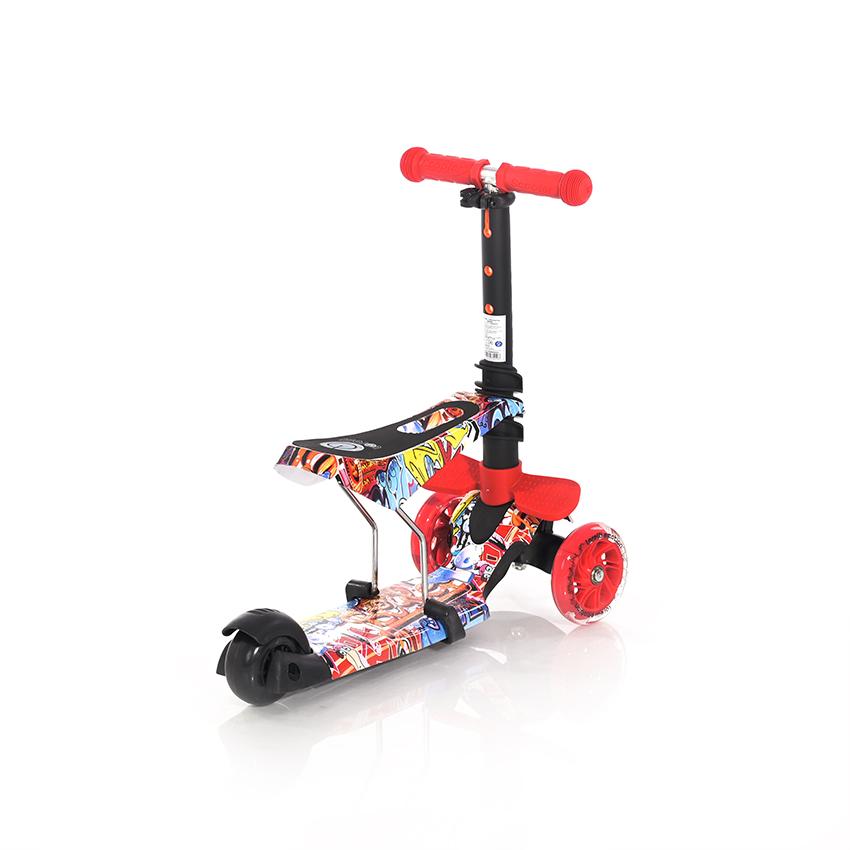Trotineta Lorelli Smart 3 Roti LED + Scaun - imagine 4