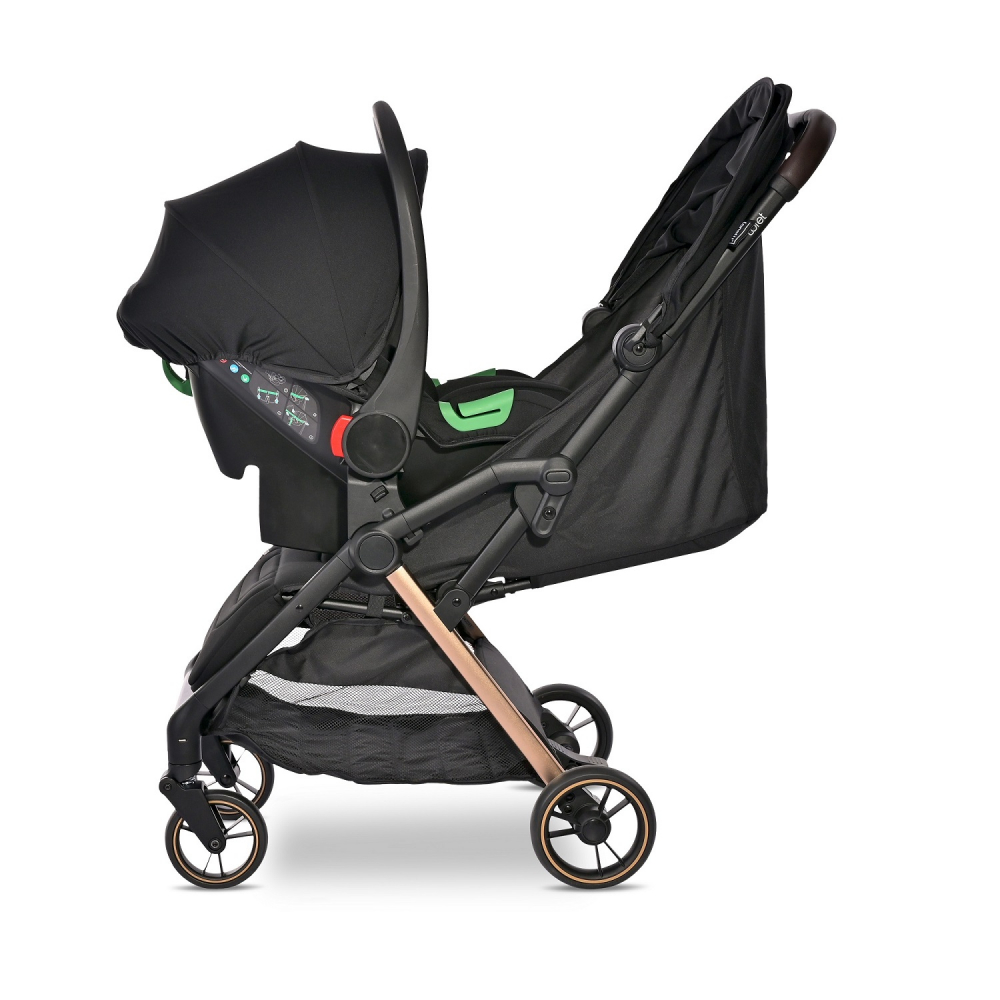 Carucior Lorelli Loret Ultra-Light, Autofold, Negru - imagine 4