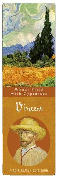 Semn de carte Fridolin Van Gogh-Wheatfield