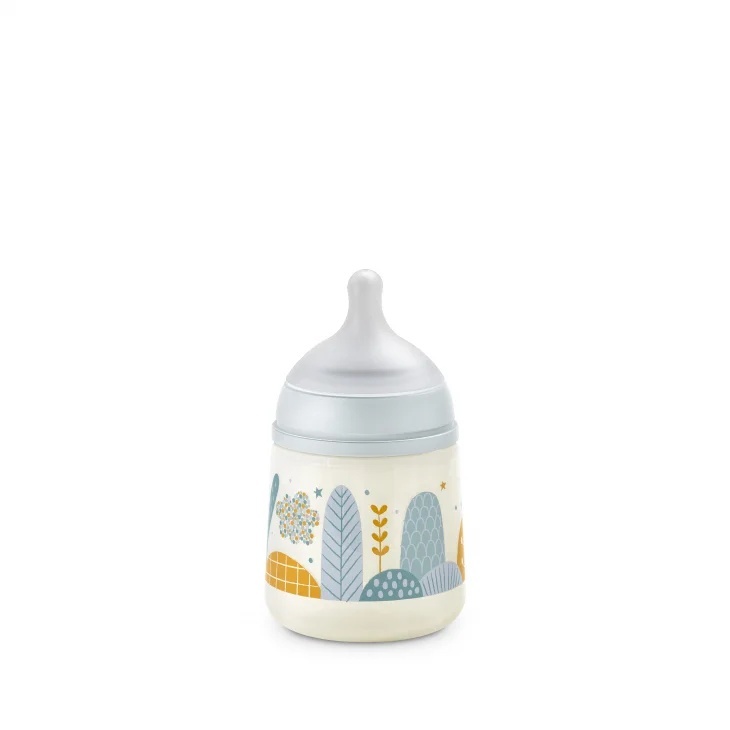 Biberon Suavinex Dreams 150ml, Tetina Fiziologica, Albastru