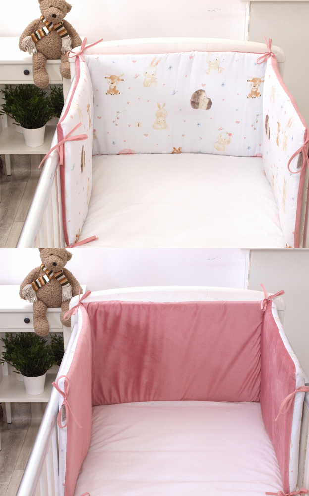 Aparatoare Patut Amy Sweet Velvet Rose 180cm - imagine 5