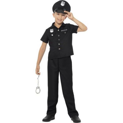 Costum Politist Copii Smiffys 128 cm