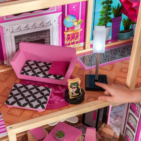 Casuta de Papusi Shimmer Mansion KidKraft - imagine 3