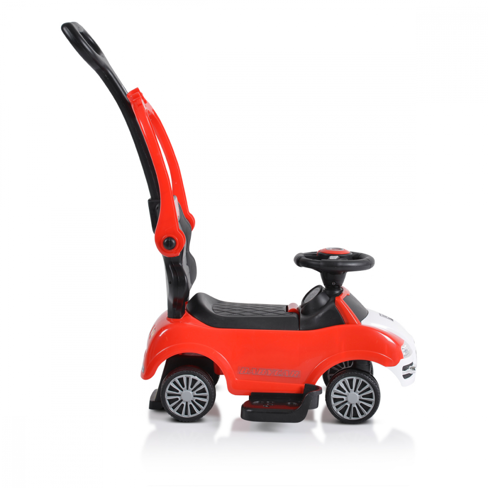 Moni Rider 2in1 Red - Masinuta de impins cu maner - imagine 5