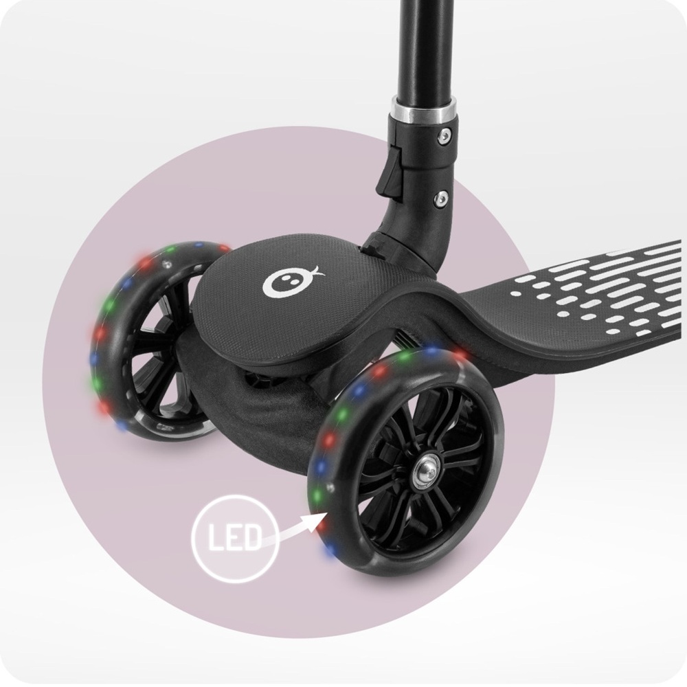 Trotineta MoMi SAN Pliabilă cu Roti LED - 3 ani+ - imagine 5