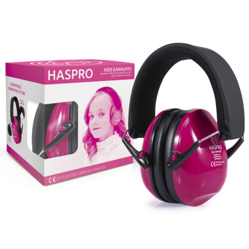 Casti Antifonice Haspro Pink - Protectie Auditiva - imagine 5
