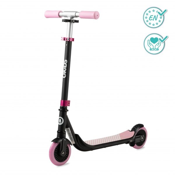 Trotineta QKids Bro Pliabila, Ghidon Reglabil, 3 Ani+ - imagine 3