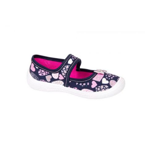 Pantofi Viggami Inimioare cu Interior Bumbac Fetite - imagine 3