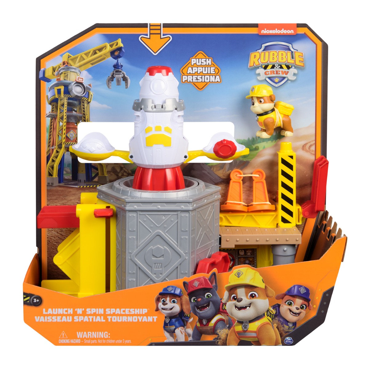 Set Paw Patrol Racheta Spatială Rubble