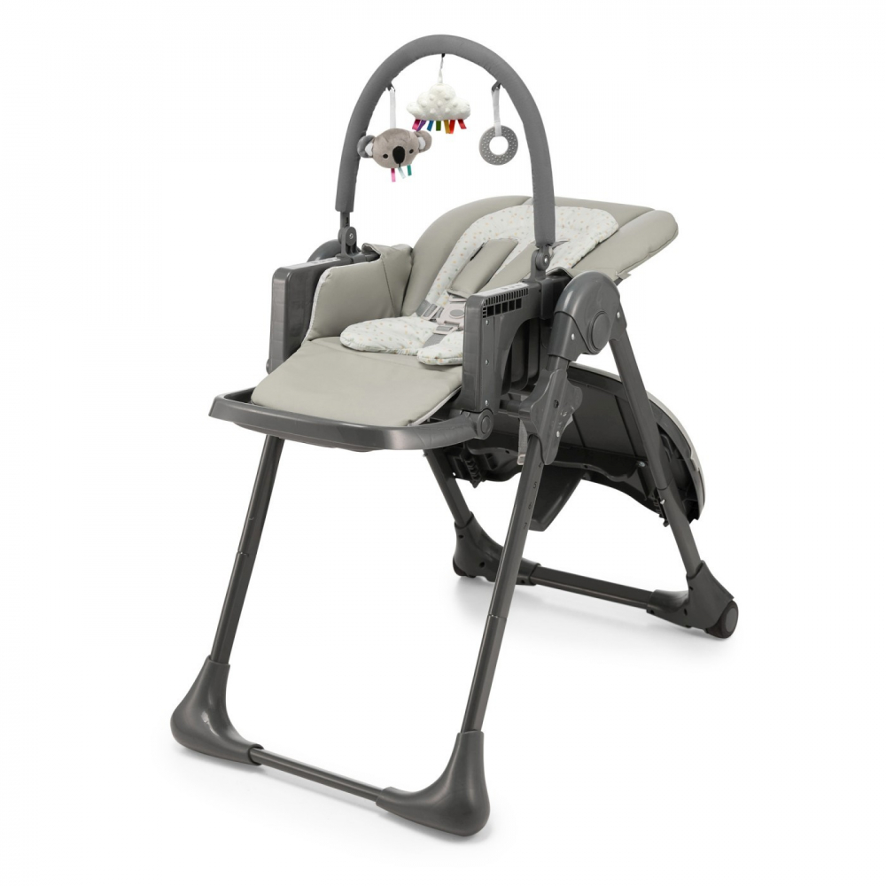 Tummie Grey - Scaun 2-în-1 Kinderkraft Pliabil