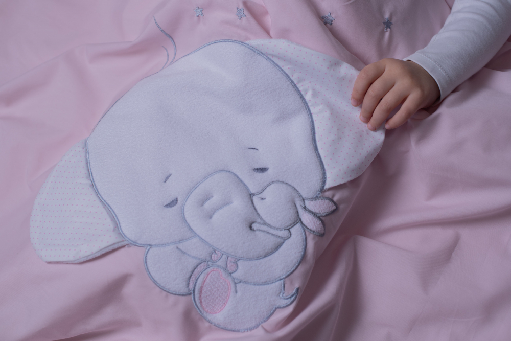 Set Lenjerie Amy cu protecție laterală, Pink - imagine 4