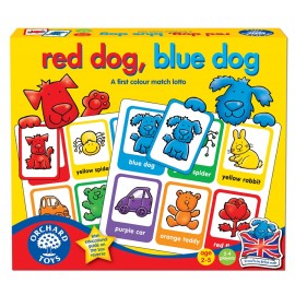 Joc Loto Educativ Engleză Red Dog Blue Dog Orchard Toys
