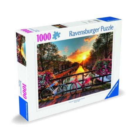 Puzzle Ravensburger Amsterdam 1000 piese - imagine 2