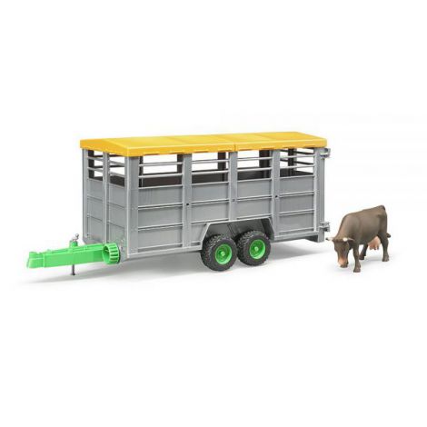 Bruder Remorcă Animale cu Vită, 1:16