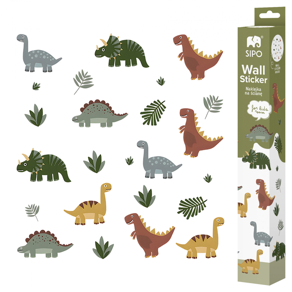 Sipo Sticker Dinozauri 90x80cm - Decorațiune Copii - imagine 8