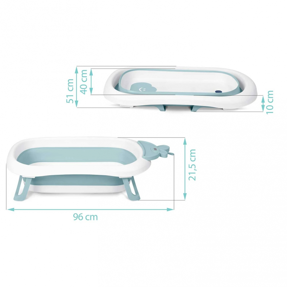 Cădiță Pliabilă Ricokids Butterfly cu Termometru Digital - imagine 8