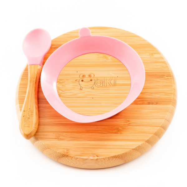 Set Diversificare Bambus Oaki, Roz, 3 Piese - imagine 6