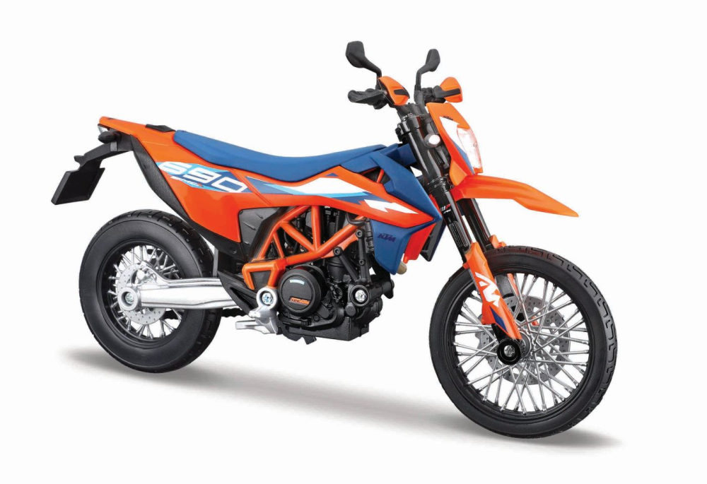 Maisto KTM 690 SMC 1:18 Metal Model Portocaliu