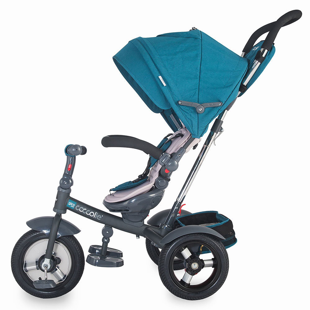 Tricicleta Coccolle Giro Plus Albastru, 9 luni-4 ani - imagine 2