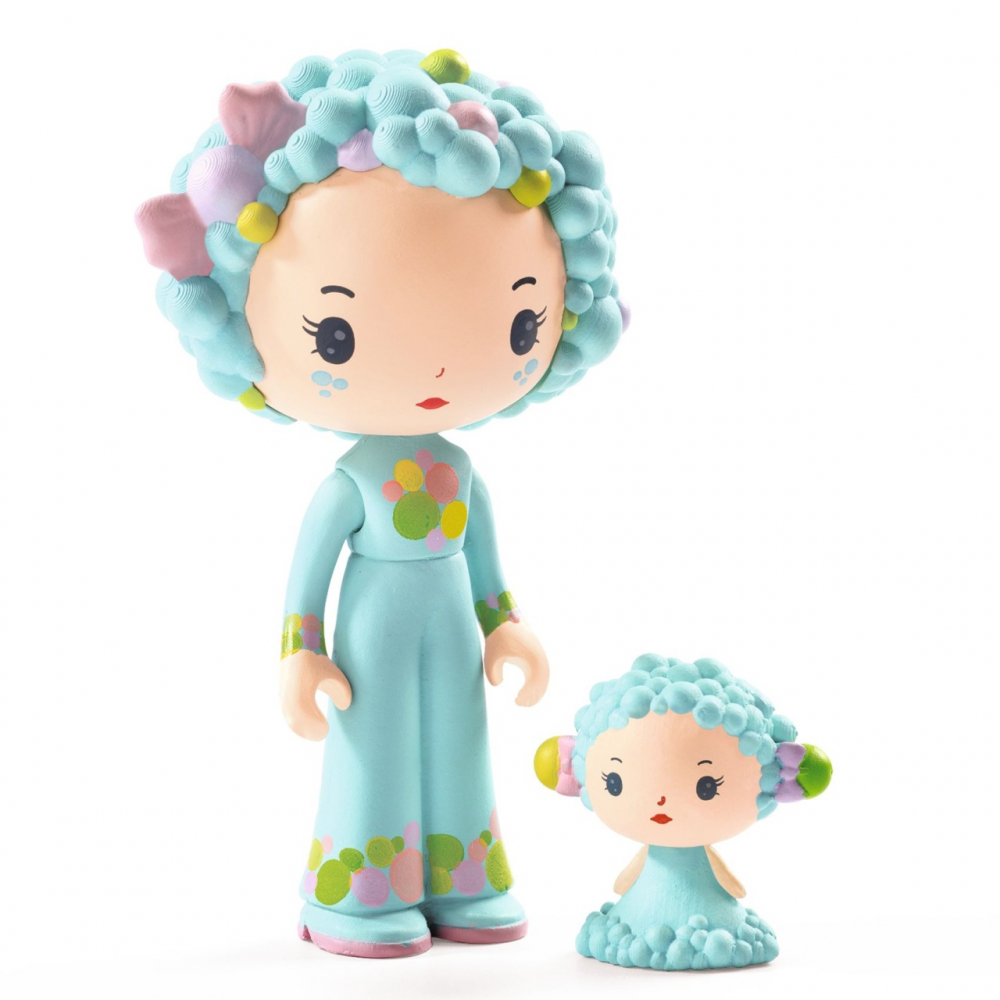 Djeco Tinyly Blue Tinyroom - Figurina și Accesorii