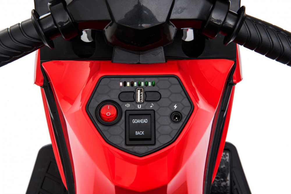 Motocicleta Electrică Nichiduta Racing Red, 35W, USB - imagine 4