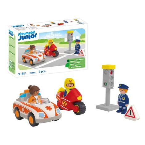 Playmobil Junior Eroi Salvatori - Aventura Eroica