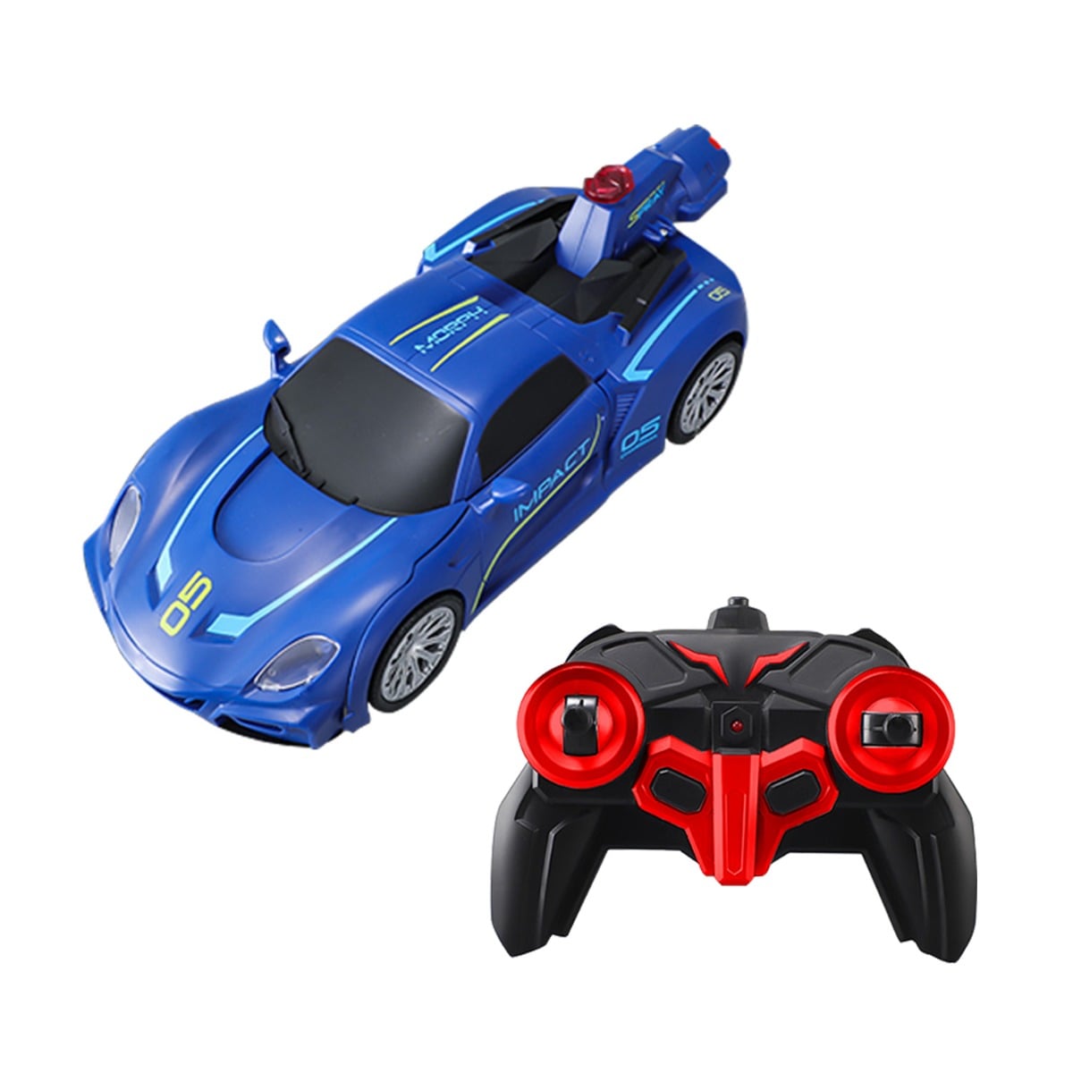 Revolt Robot Racer Transformabila cu Fum si Telecomanda
