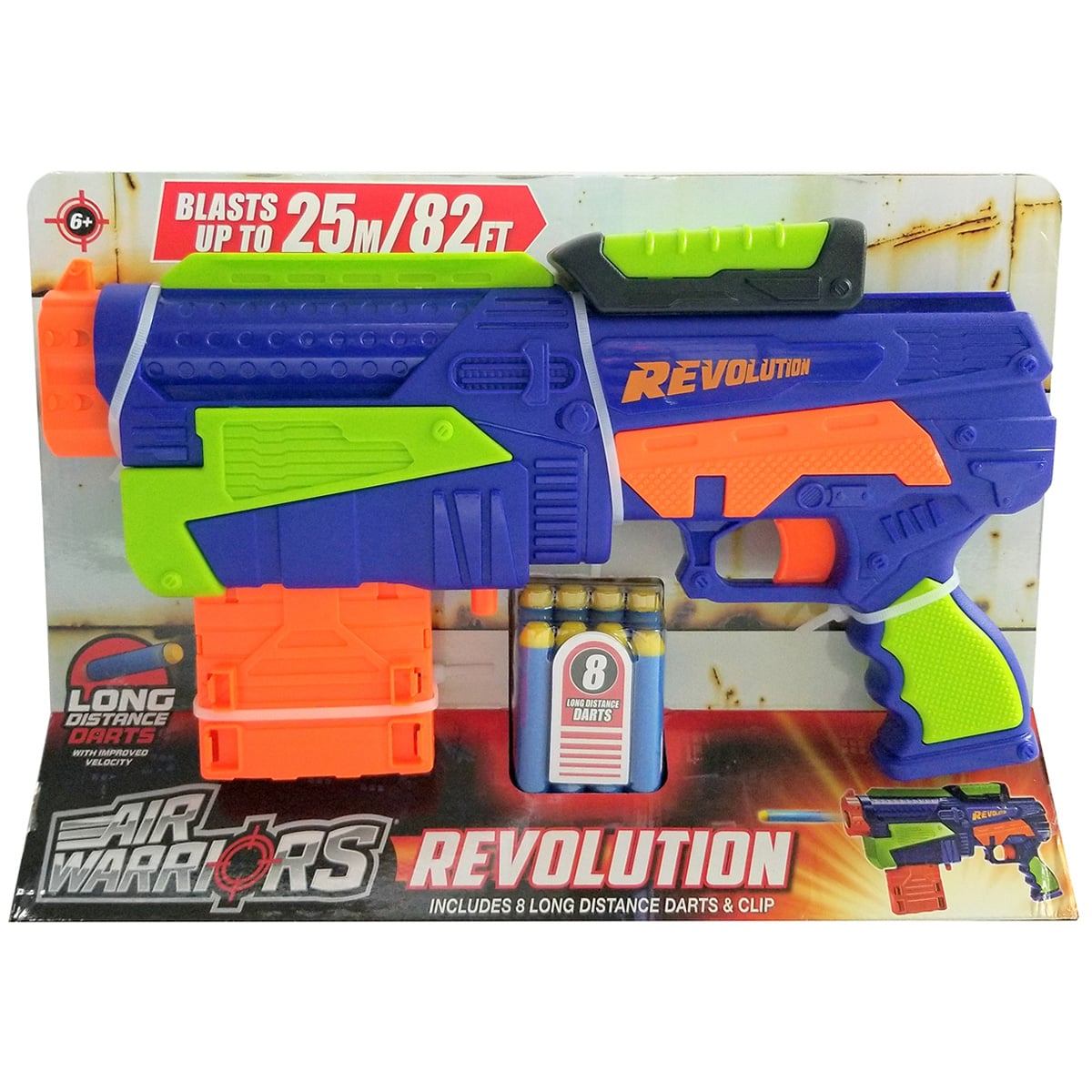 Pistol Air Warriors Revolution, 25 metri, 6+ ani
