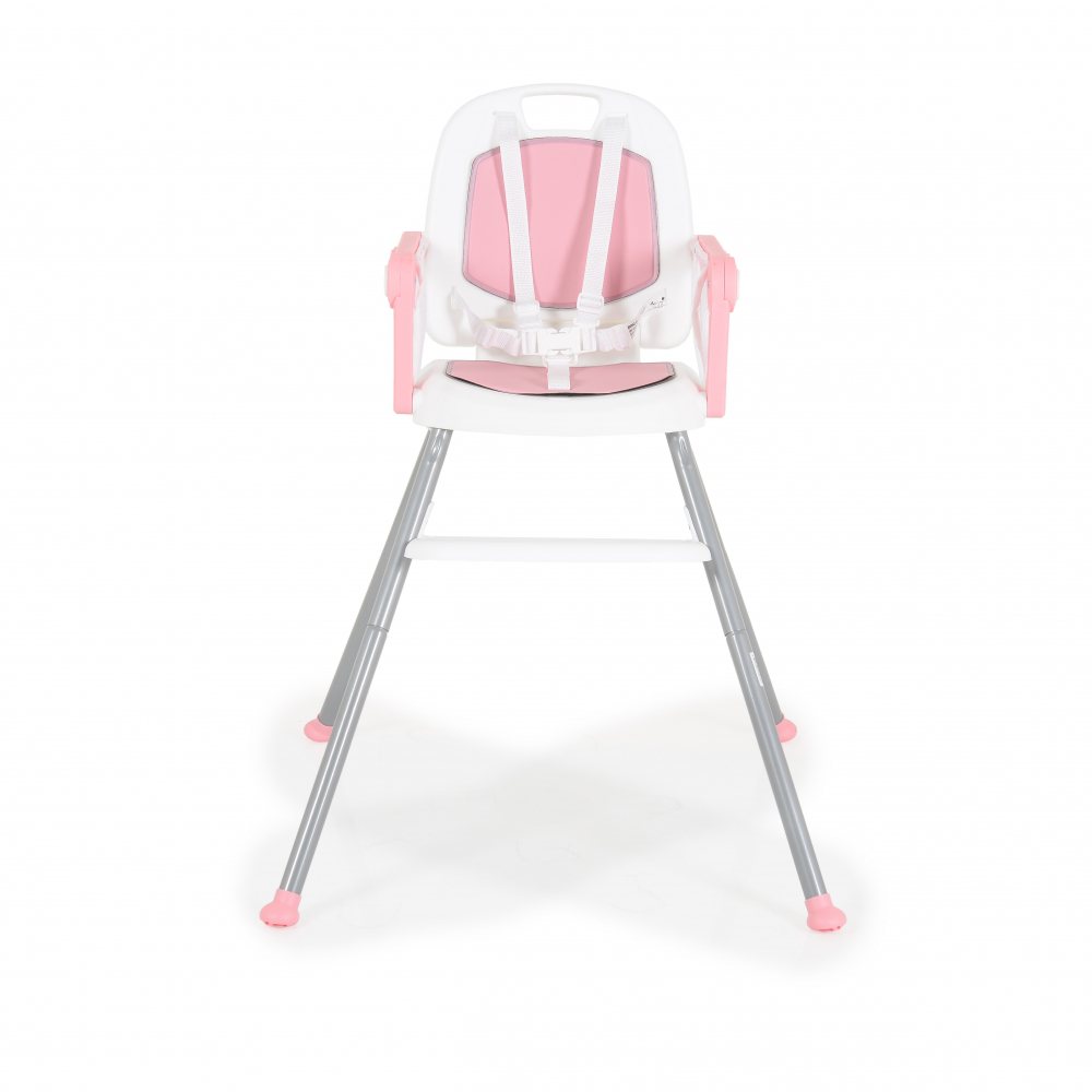Scaun de masa 2in1 Moni Amaretti Pink, Transformabil - imagine 7