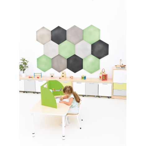 Panou fonoizolant Moje bambino, verde - imagine 6
