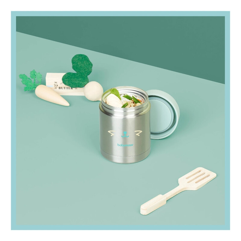 Recipient Mâncare Babymoov Oțel Inoxidabil - imagine 2