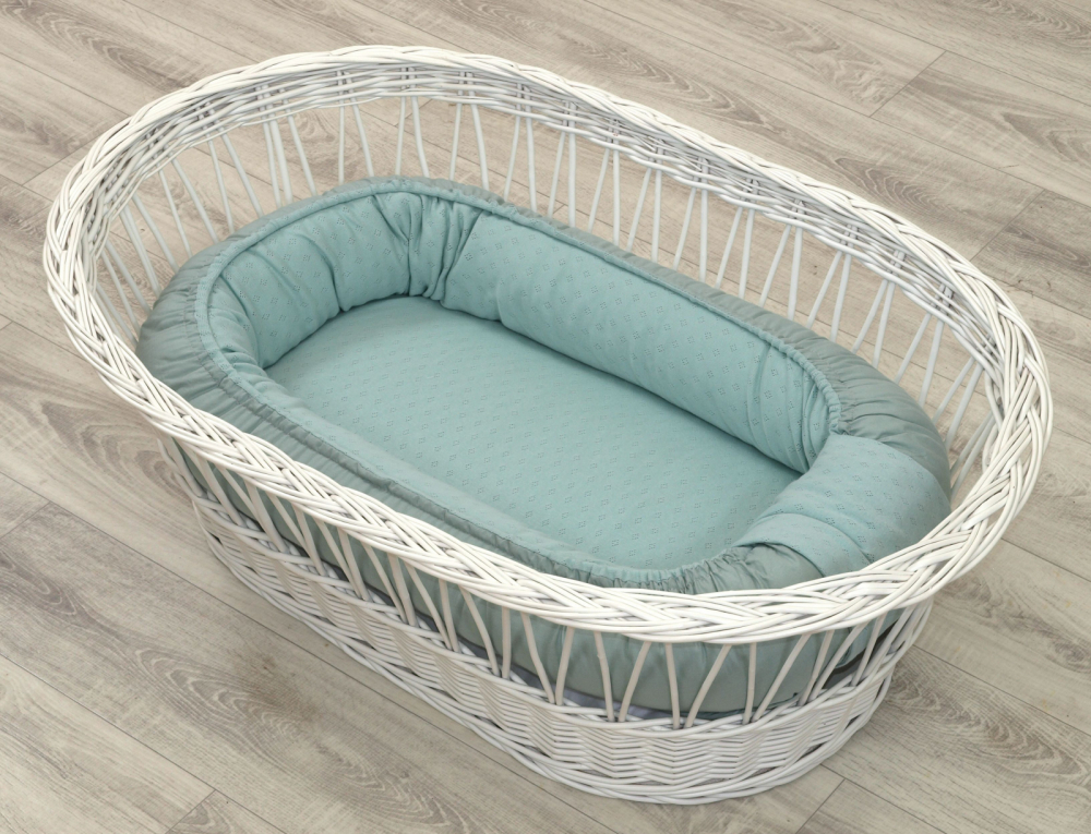 Suport dormit Babynest Amy 70x45 cm, reversibil, tricot - imagine 7