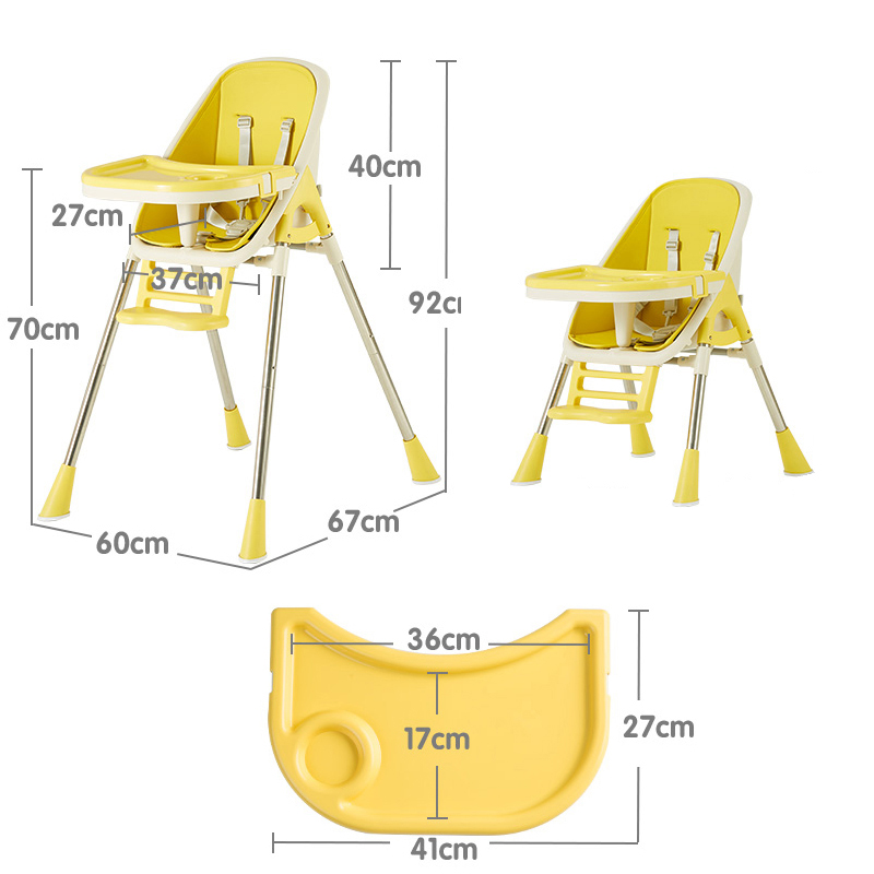 Scaun masa Little Mom 2in1 Portabil - imagine 2