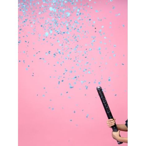 Tun Confetti Gender Reveal Bleu Party Deco - imagine 4