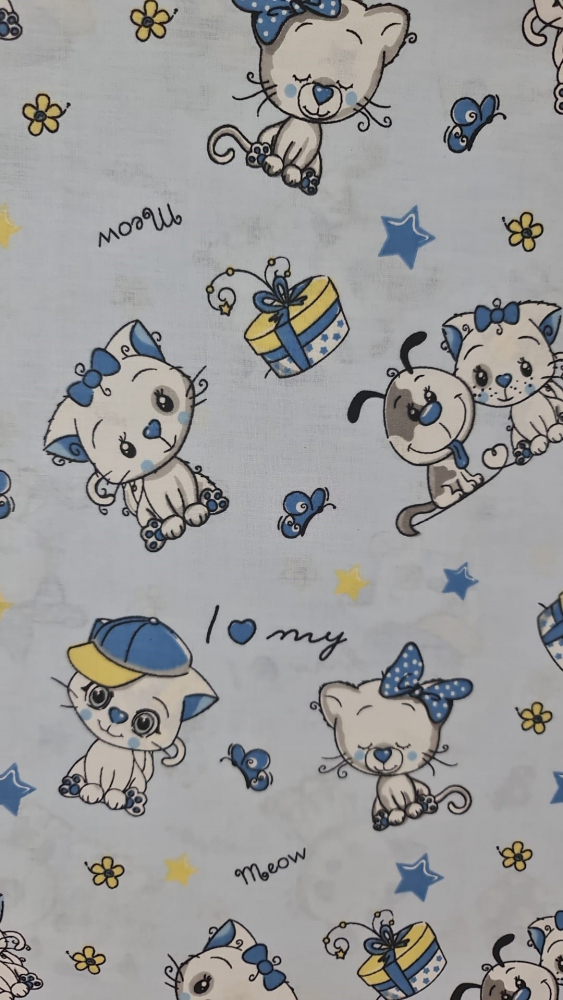 Saltea Basic cu Animăluțe Kreis Design 120x60 cm