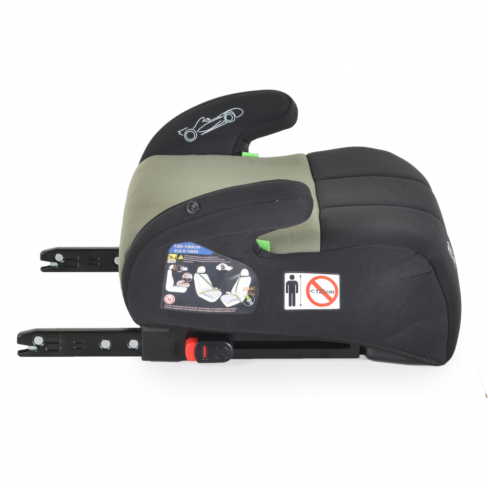 Înălțător Auto Moni Monza ISOFIX R129 Verde - imagine 2