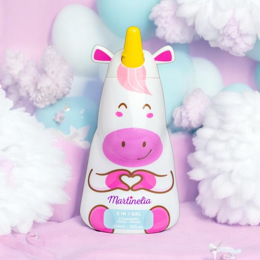 Gel Șampon 2-în-1 Little Unicorn Martinelia