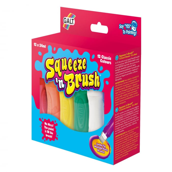 Galt Squeeze n Brush - 12 Culori Acuarele