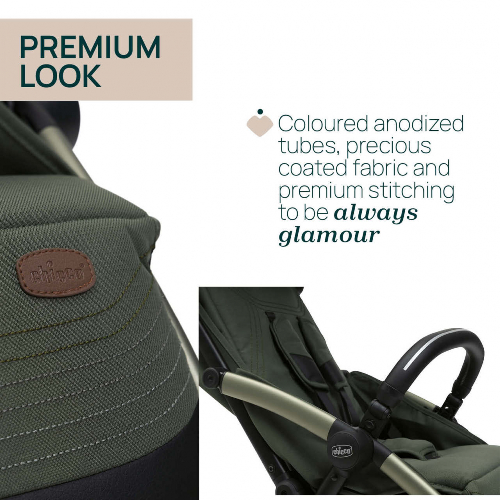 Chicco Goody XPlus Carucior Sport 0luni+ Verde - imagine 2