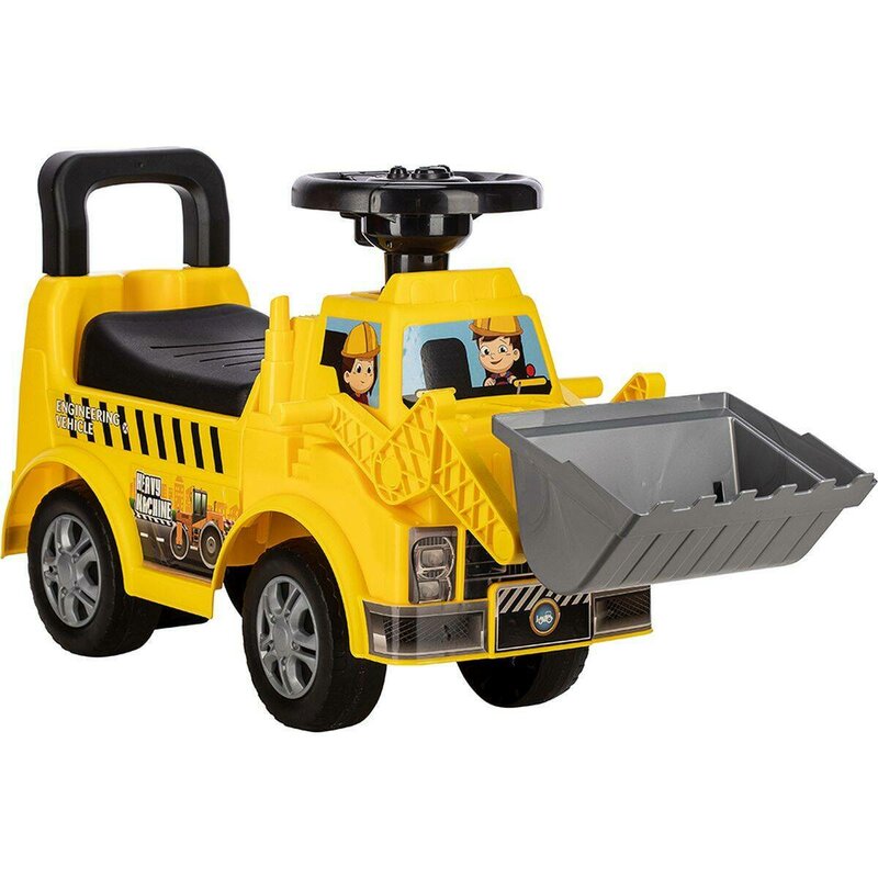 Buldozer Ride-On Free2Move cu Lumini si Sunete