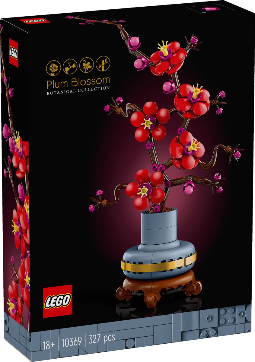 LEGO Icons Flori de Prun 10369 - Model Decorativ Floral